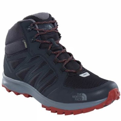 Botas The North Face Litewave Fastpack Mid GTX Hombre Gris / Marrones - Chile FLZ428037